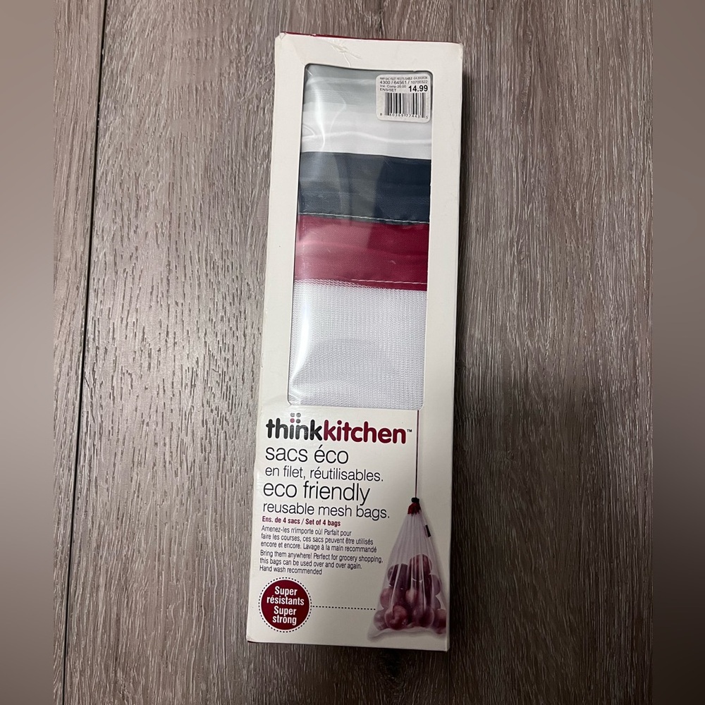 Thinkkitchen Reusable Mesh Bags - Picture 1 of 3